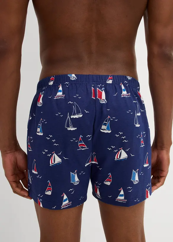Boksershorts i jersey (3-pack), bonprix