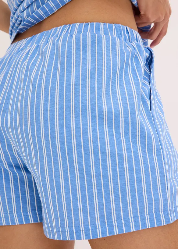 Pyjamas med spaghettistropper, bonprix