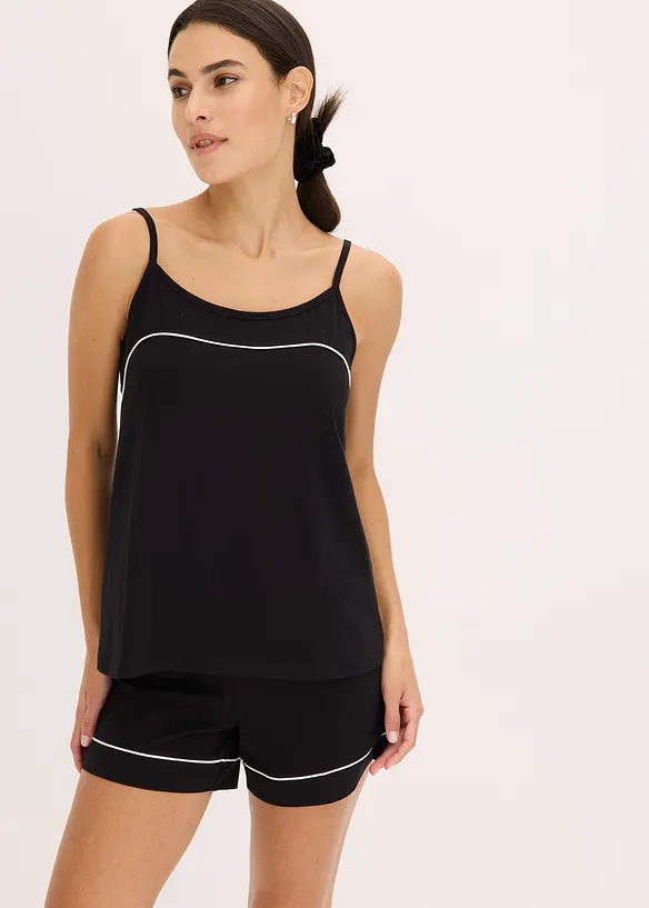 Shorty-pyjamas med spahettistropper, bonprix