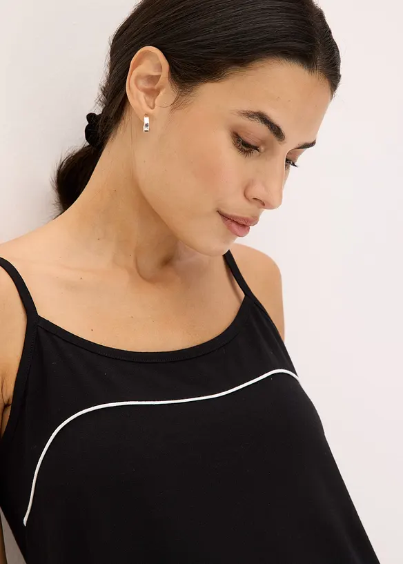 Shorty-pyjamas med spahettistropper, bonprix