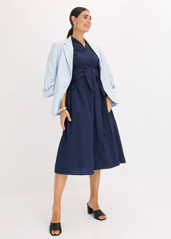 Kjole med knytedetalj, bonprix