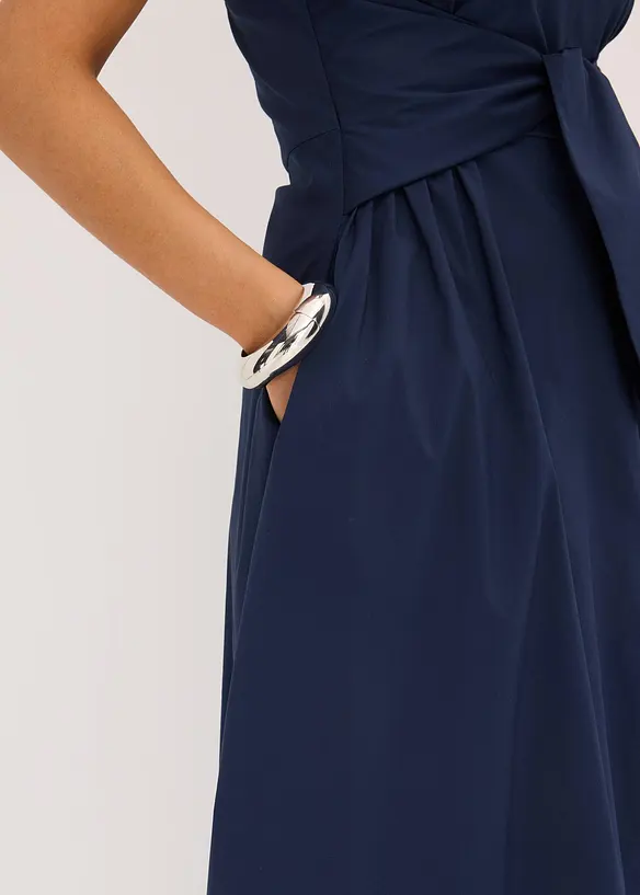 Kjole med knytedetalj, bonprix