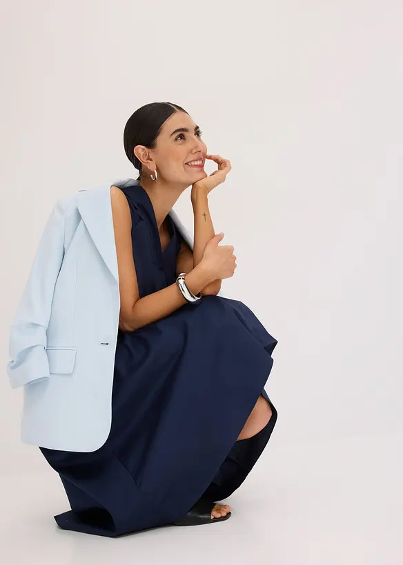 Kjole med knytedetalj, bonprix