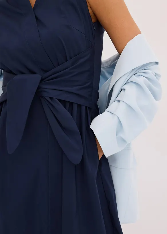 Kjole med knytedetalj, bonprix