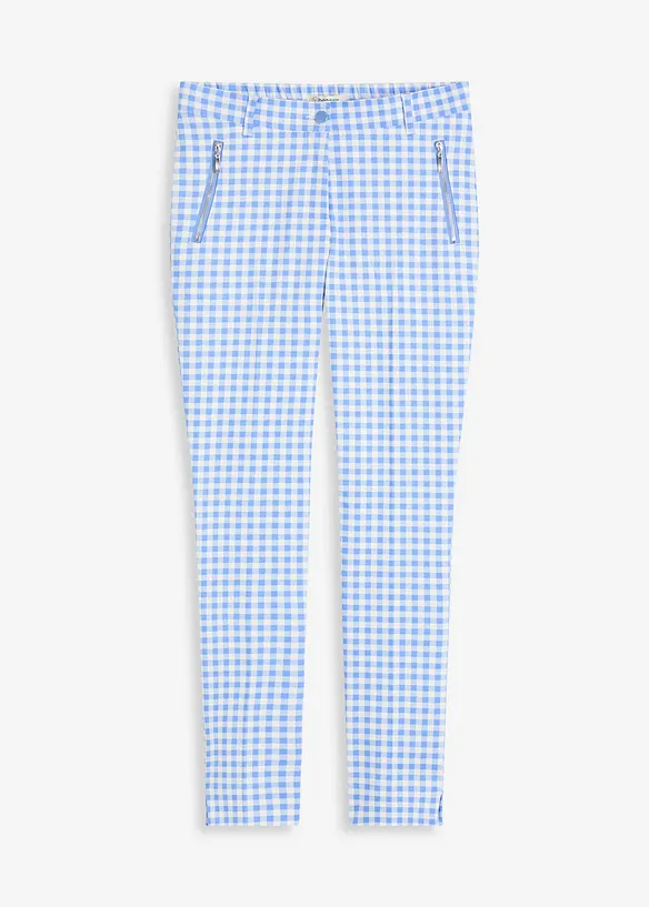 Bukse med rutemønster, bonprix