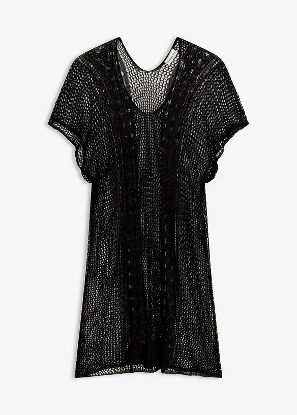 Strandkjole av viskose i heklet stil, bonprix