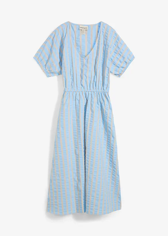 Kjole av luftig musselin, bonprix