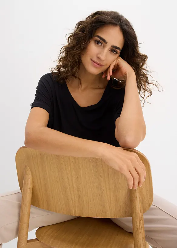 Topp i lett viskosemiks, bonprix