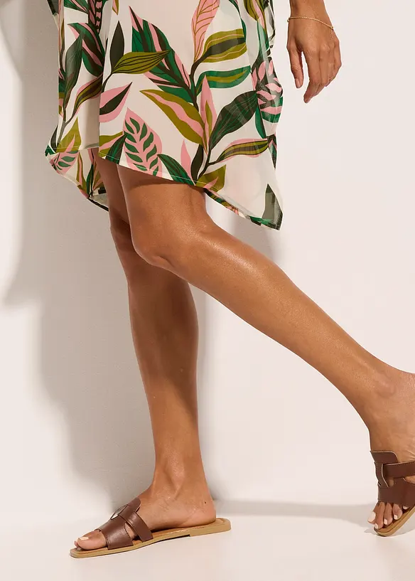 Strandtunika i chiffon, bonprix