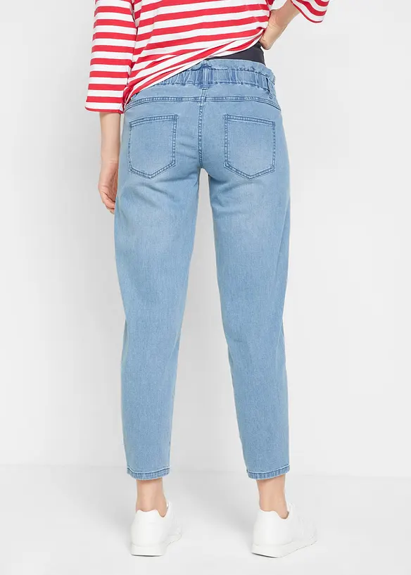 Mammajeans i bomull med stretch, avsmalnende ben, bonprix