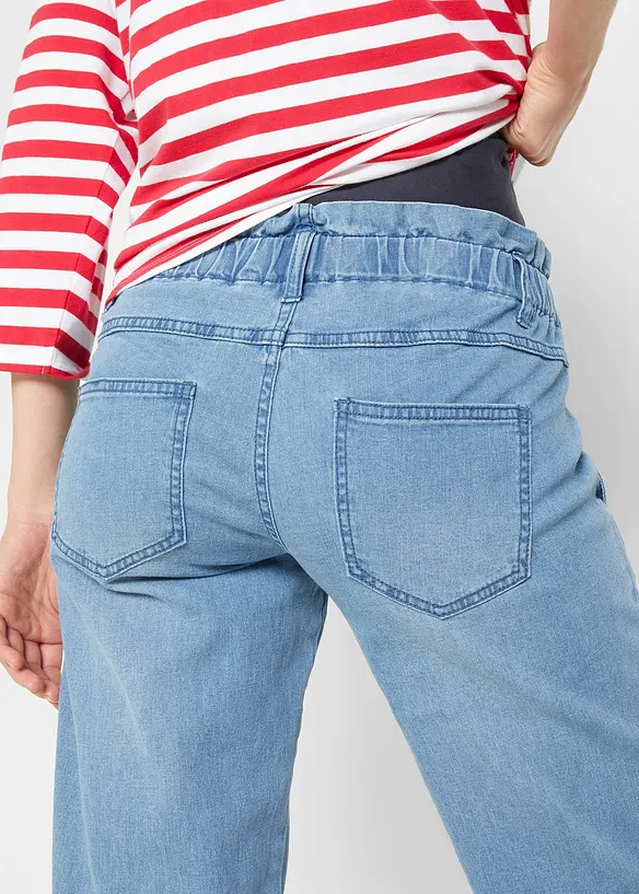 Mammajeans i bomull med stretch, avsmalnende ben, bonprix