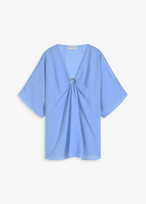 Transparent strandtunika, bonprix
