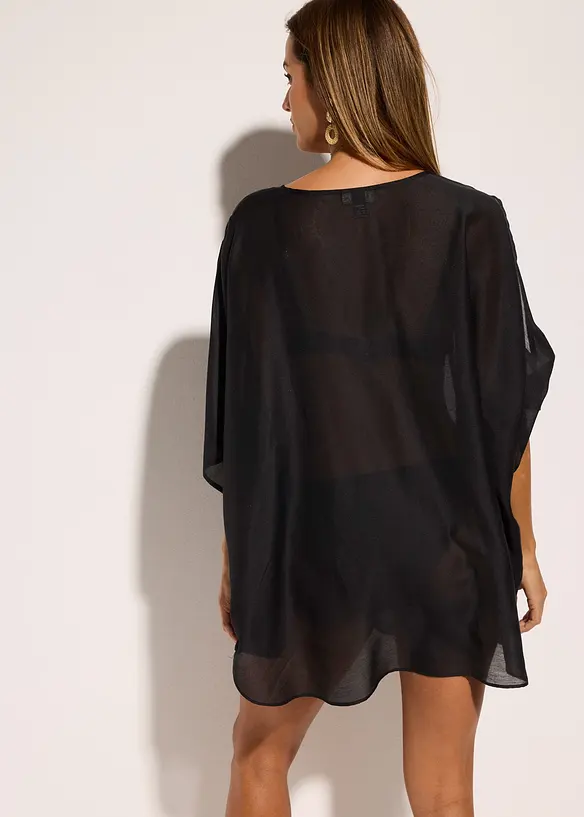 Transparent strandtunika, bonprix