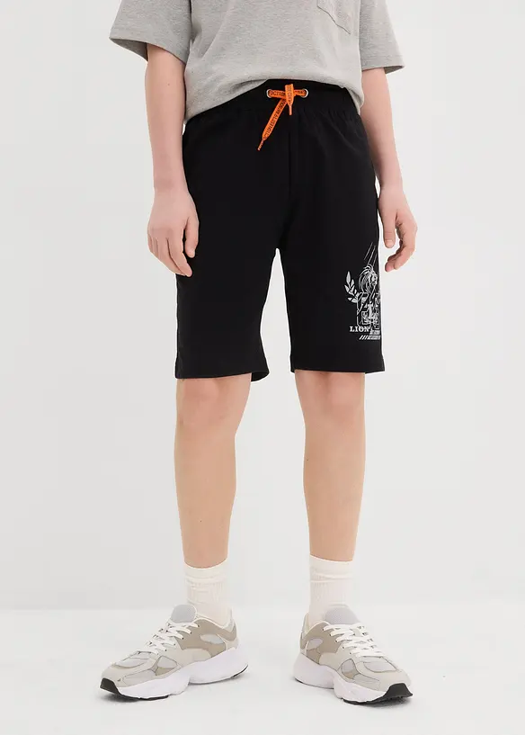 Bermudashorts i jersey med økologisk bomull (2-pack), bonprix