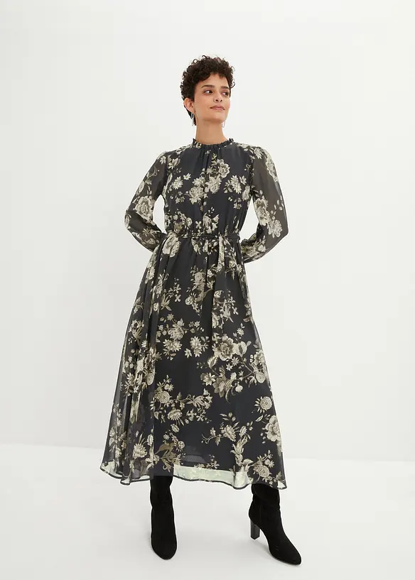Chiffonkjole, bonprix