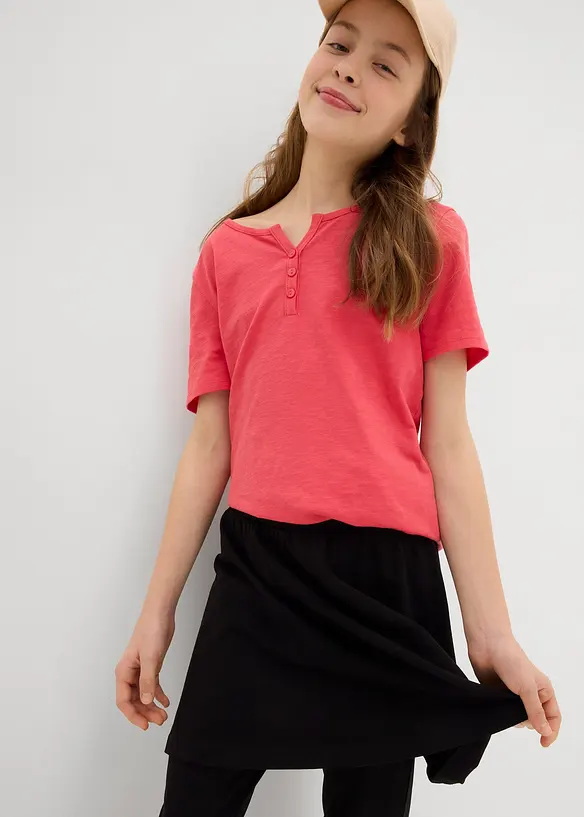 Caprileggings med skj&oslash;rt, bonprix