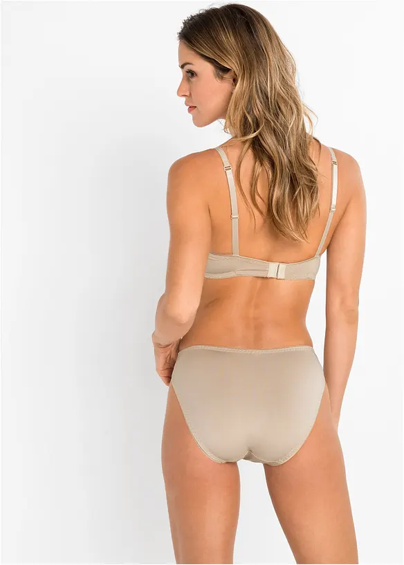 Spile-BH med delikate blonder (3-pack), bonprix