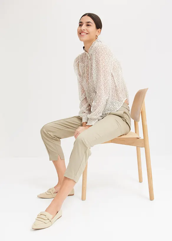 Dressbukse med komfortlinning, bonprix