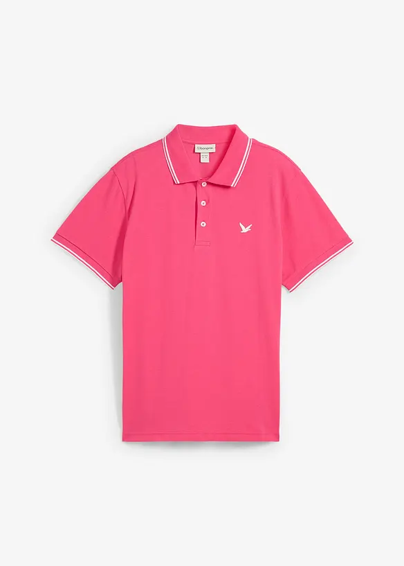 Piké-poloskjorte i 100% bomull, bonprix