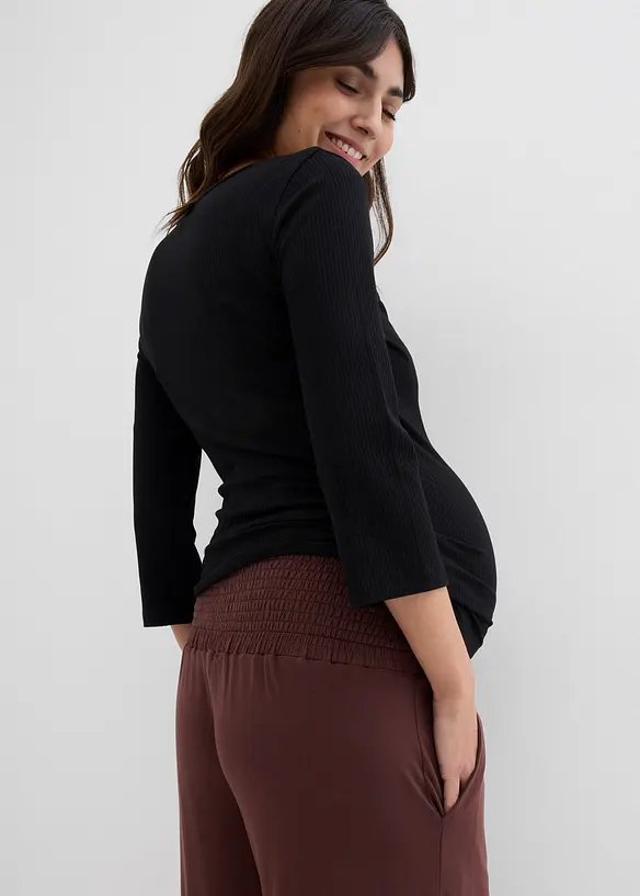 Mamma-culottes i myk viskose, Loose Fit, bonprix