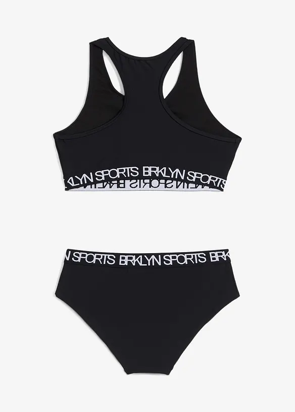 Trenings-bikini med bryterrygg (2-delt sett), bonprix