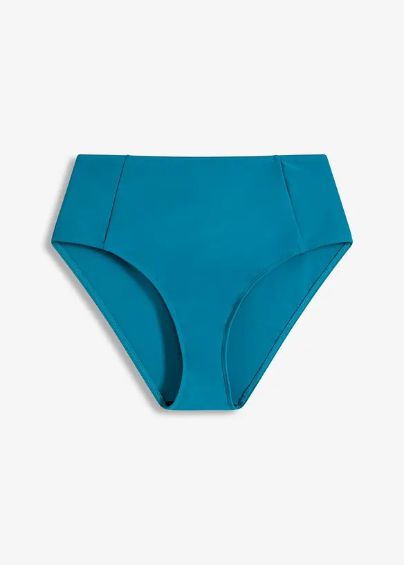 High Waist-bikinitruse med h&oslash;y benskj&aelig;ring, bonprix