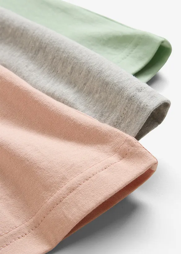 Singlet med økologisk bomull (5-pack), bonprix