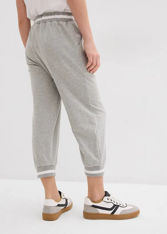 3/4-lang joggebukse (2-pack), bonprix