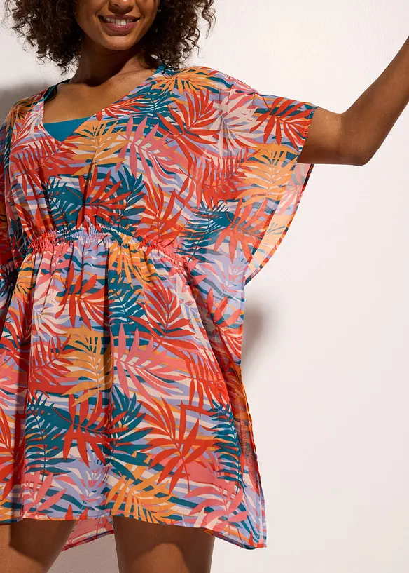 Strandtunika i chiffon, bonprix