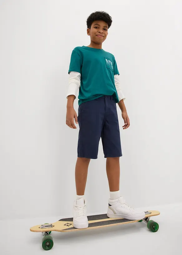 Bermudashorts i chinos look, Regular Fit, bonprix