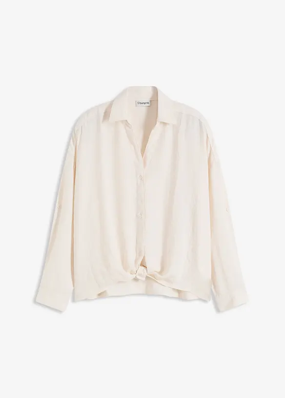 Bluse i lett krepp, bonprix