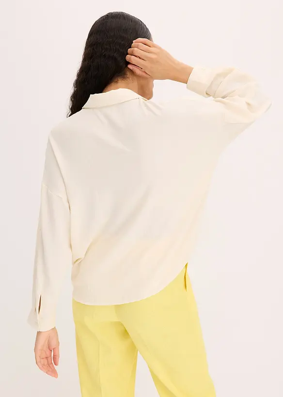 Bluse i lett krepp, bonprix