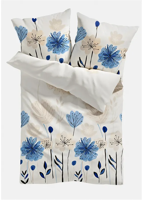Sengesett med blomstermønster, bonprix