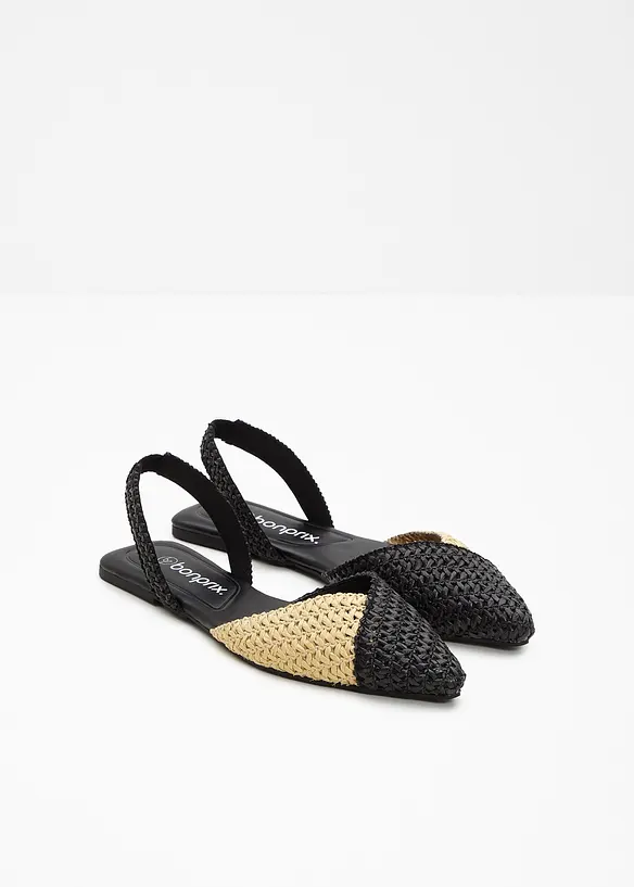 Slingback-ballerinasko, bonprix