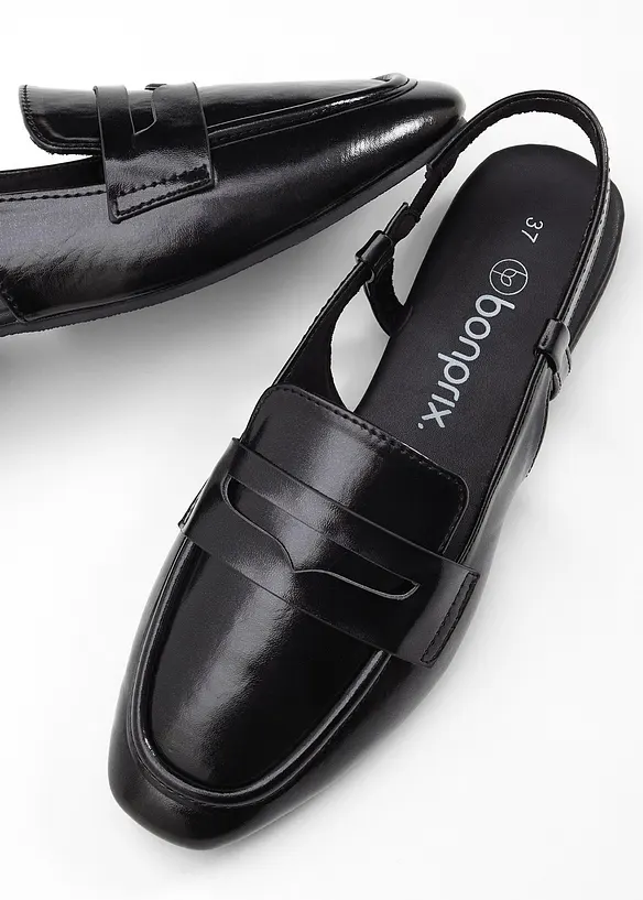 Slingback i loafer-stil, bonprix