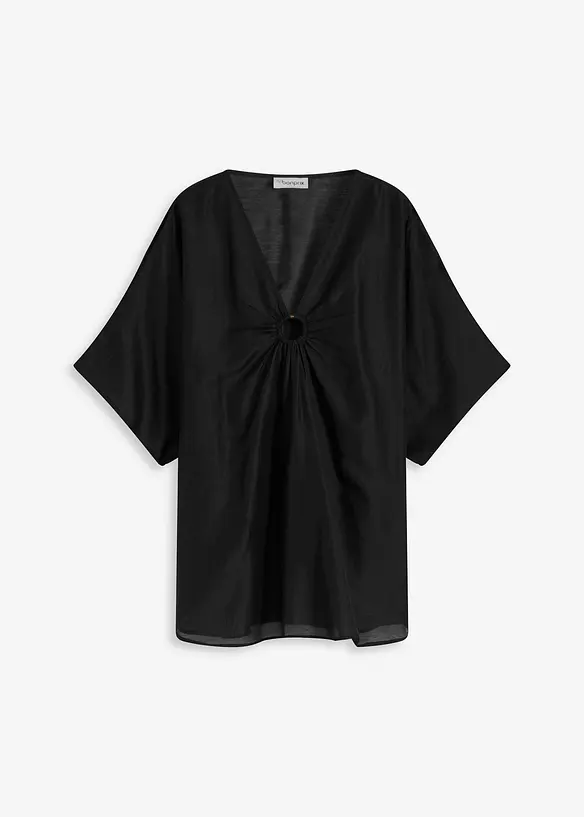 Transparent strandtunika, bonprix