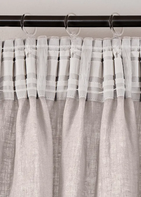 Gardin i lin (1-pack), bonprix