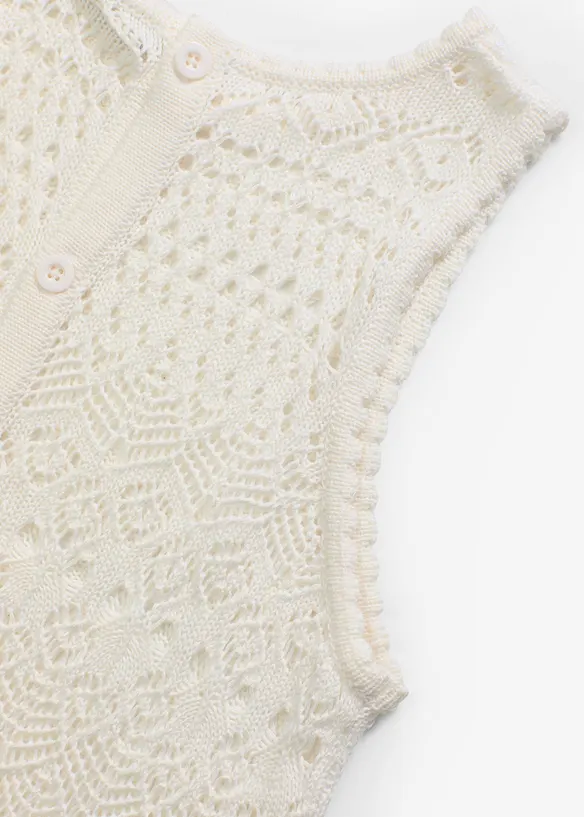 Topp hullbroderimønster, bonprix