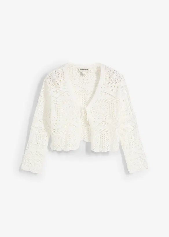Strikket bolero med 3/4-lange ermer, bonprix