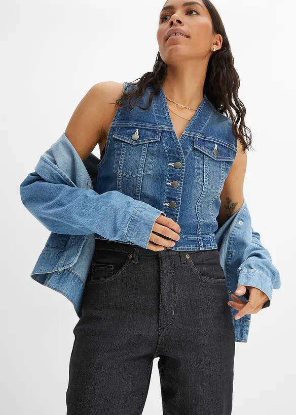 Mom-jeans High Waist, stretch, bonprix