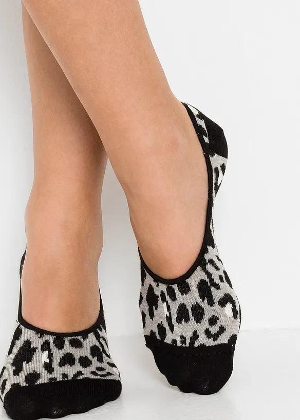 Booties med økologisk bomull (6-pack), bonprix