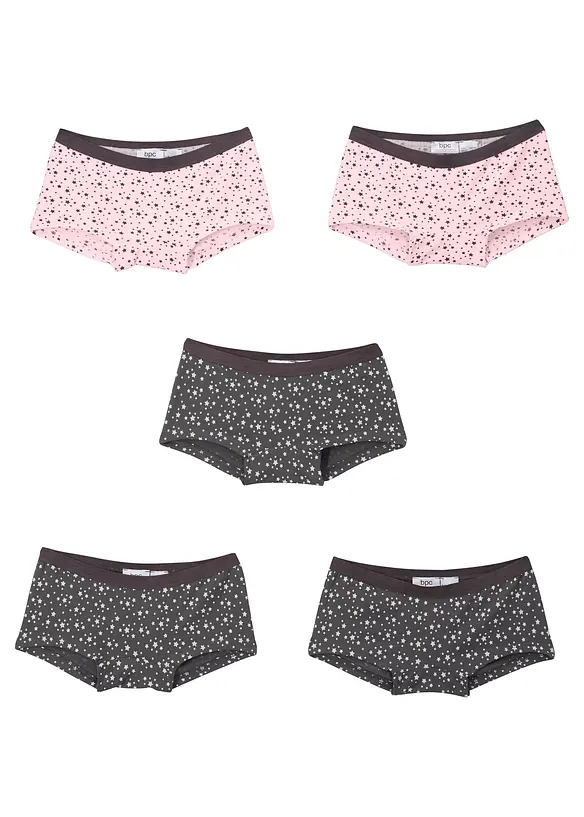 Truse med myk bomull (5-pack), bonprix