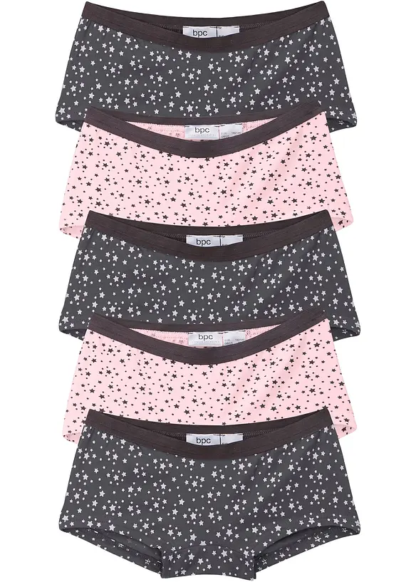 Truse med myk bomull (5-pack), bonprix