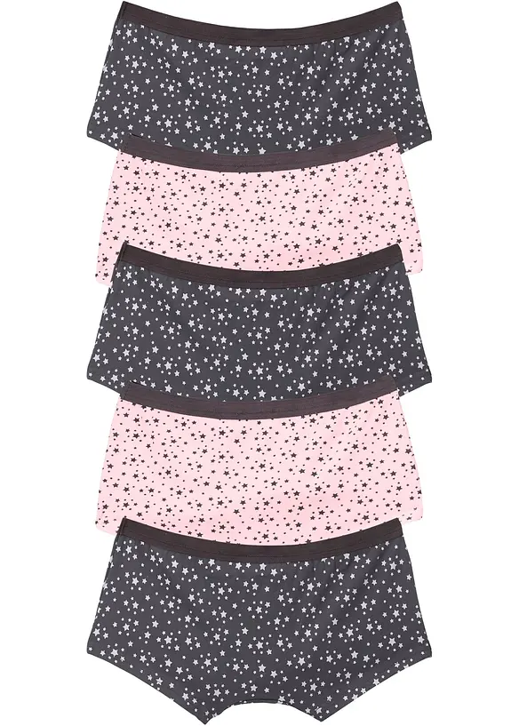 Truse med myk bomull (5-pack), bonprix