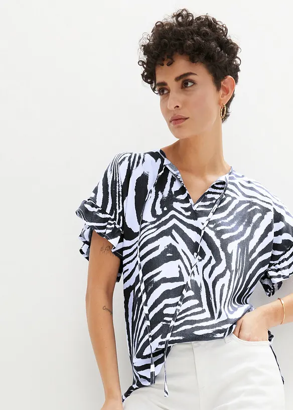 Tunika i viskose og ledig modell, bonprix