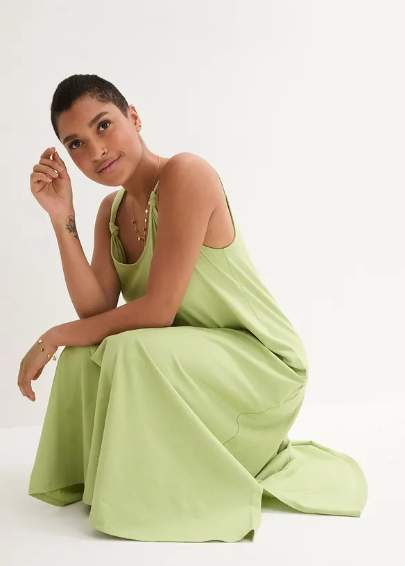 Trikotkjole i 100% bomull, bonprix