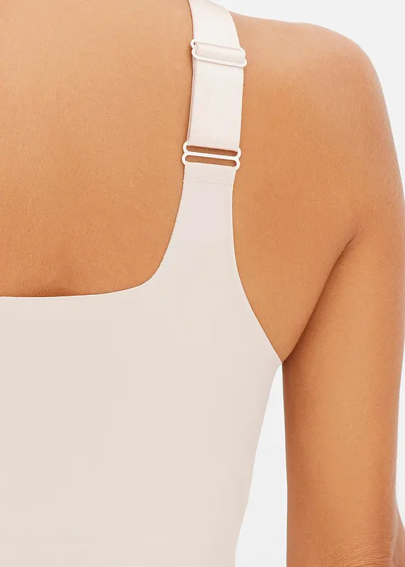 Shape topp med lasercut, middels formende, bonprix
