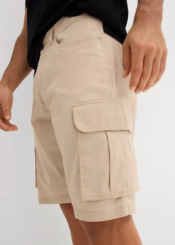 Cargo-bermudashorts med stretch, Regular Fit, bonprix