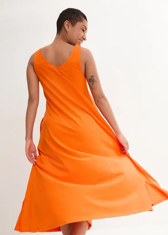 Jerseykjole i 100% bomull, bonprix