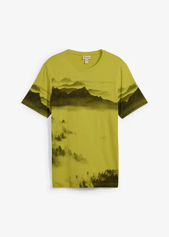 T-skjorte i &oslash;kologisk bomull, bonprix